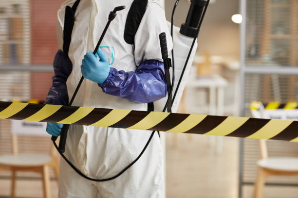 Professional Biohazard technician working in Fords, NJ